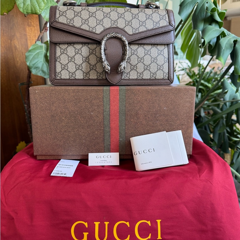 Gucci Dionysus GG Canvas Shoulder Bag
